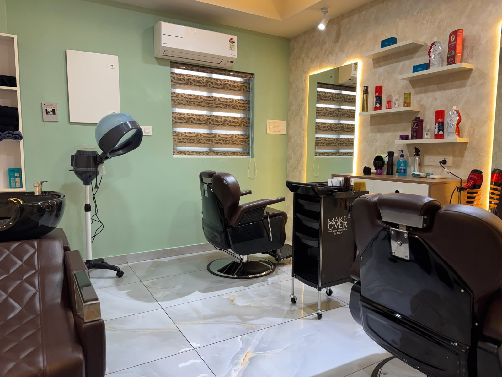 Hair Styling at ZEUS